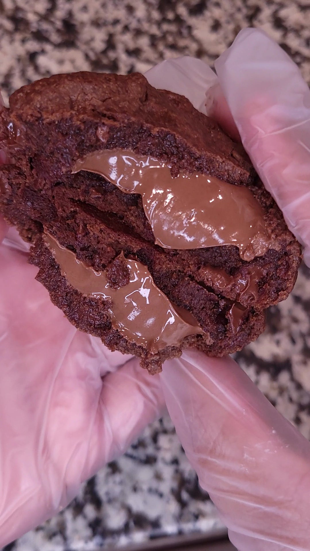 Double Chocolate Nutella Cookie