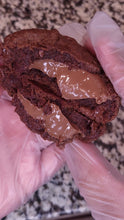 Load image into Gallery viewer, Double Chocolate Nutella Cookie
