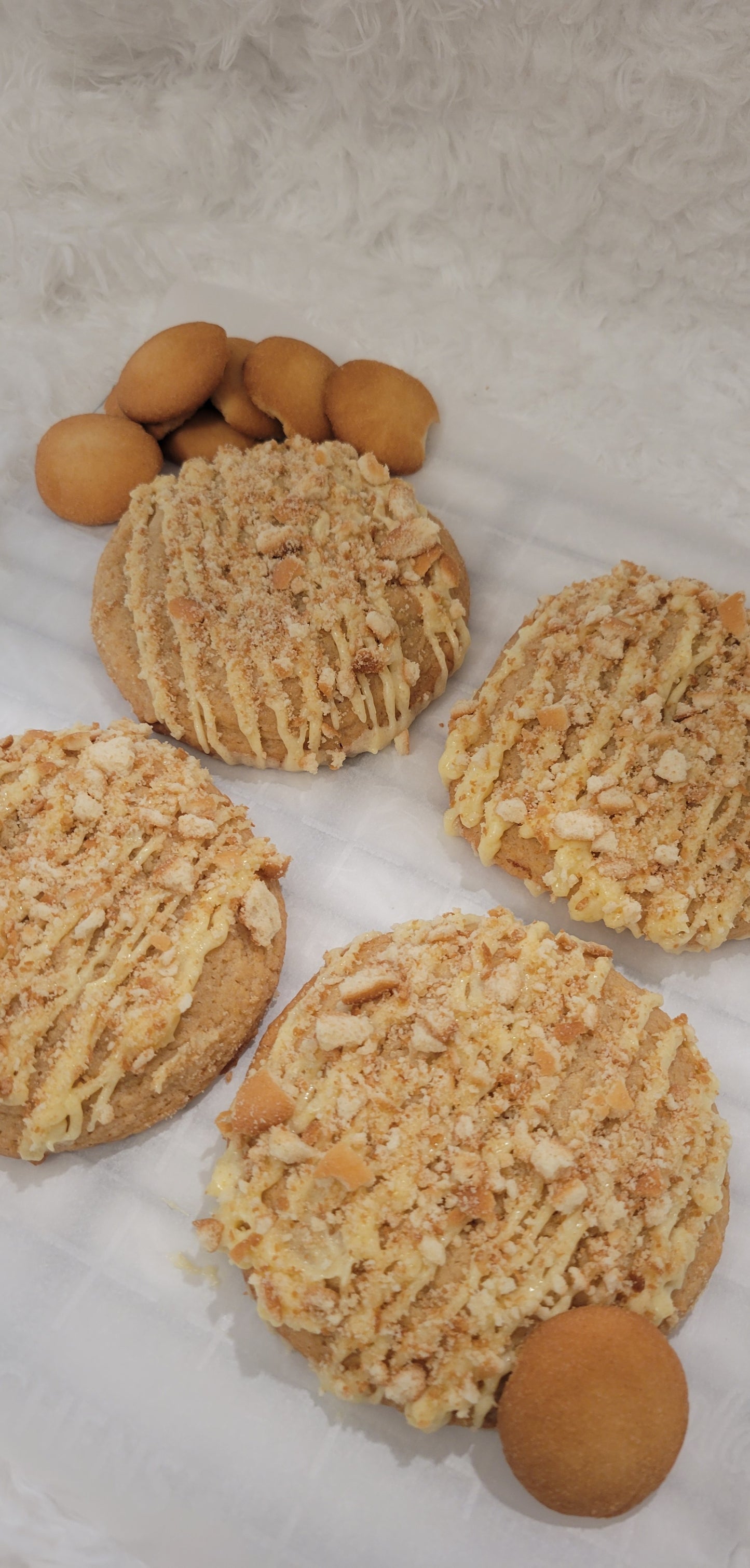 Banana Puddin Cookies