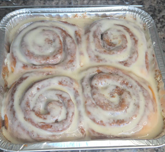 Jumbo Cinnamon Roll - 4 Pack