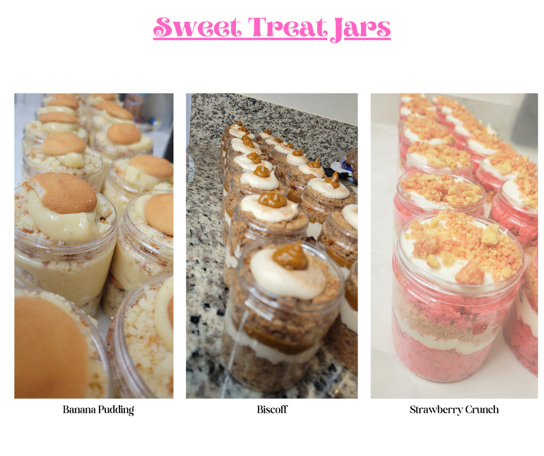 [PREORDER] Cake Jars (4 count minimum)